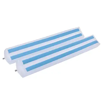 

2PCS Bed Rails Bumpers for Toddlers Inflatable Water Resistant Safety Non Slip Bed Guardrail Crib Rail for Baby Home Travel