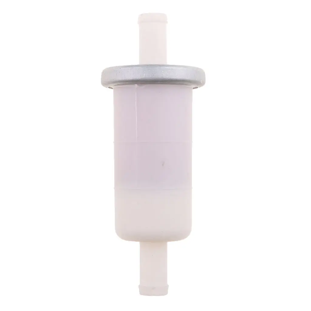 Motorcycle Fuel Filter 10mm Clear Inline Gas Magnet for Motorcycle Scooter Aftermarket for Honda CBR