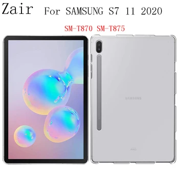 

Tablet case for Samsung Galaxy Tab S7 2020 11" Silicone soft shell TPU Airbag cover Transparent protection for SM-T870 SM-T875