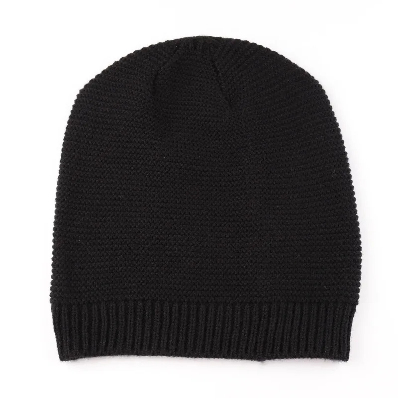 Модная мужская теплая зимняя шапка мягкие вязанные шапочки Skullies Beanies зимняя женская шапка вязаные шапки