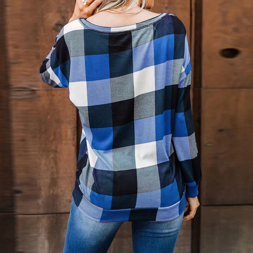 Poleras mujer de moda camiseta mujer футболка Толстая Женская трикотажная кофта на Prin футболка с открытыми плечами с длинным рукавом Топ, футболка, рубашка