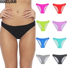 Сексуальные Плавки бикини с низкой талией из двух частей раздельные брюки купальник пляжный сплошной Женский купальник спортивные шорты боди B608