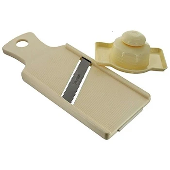 

H&H 9233500 Affetta Verdure con Proteggi Dite, Poliuretano, Bianco, Unica