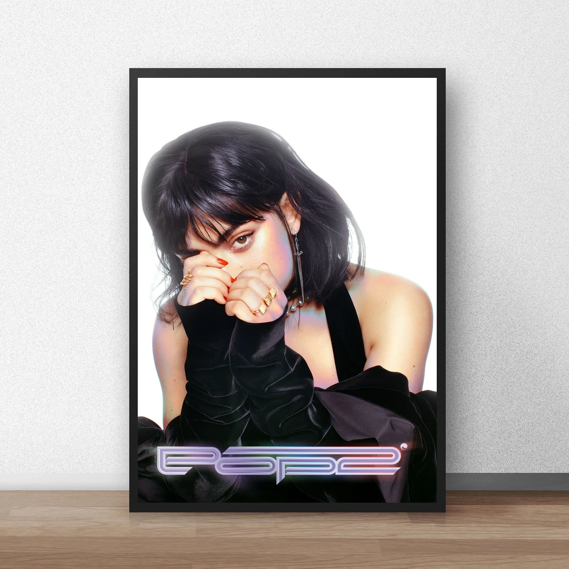 

Музыкальный альбом Charli XCX Pop 2, постер, холст, Художественная печать, украшение для дома, настенная живопись (без рамки)