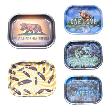 

Zinc Alloy Tobacco Grinder Set Includes Herb Rolling Tray + 4 Layer Metal Tobacco Grinder + Plastic Adjusting Rolling Mill