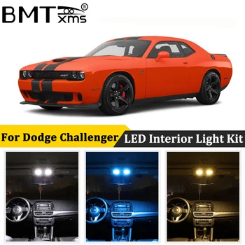 

BMTxms 12Pcs Canbus No Error Vehicle LED Interior Map Dome Trunk License Plate lamp light Kit For Dodge Challenger 2008-2020