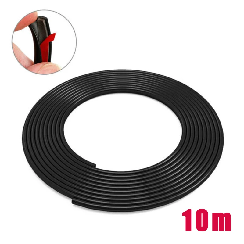 Авто 10 метров край двери защита отделка анти-столкновения защитная полоса автомобиля Декор
