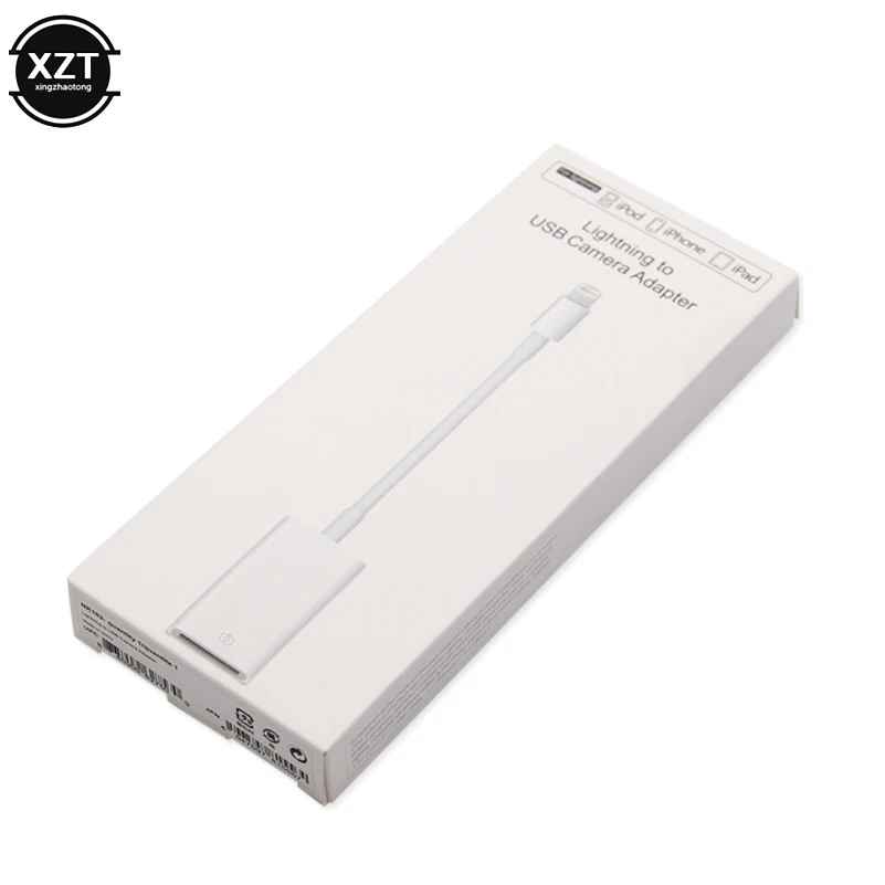 Адаптер OTG USB для камеры lightning кабель наушники конвертер Электрический пианино MIDI