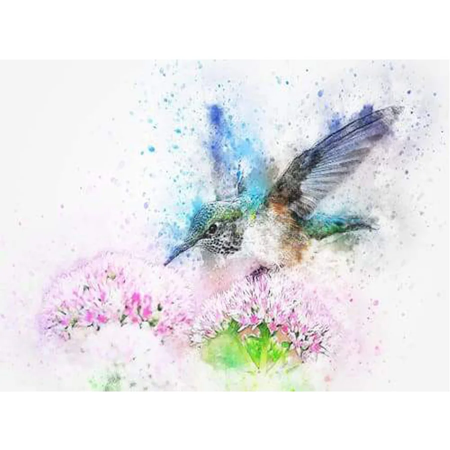 Hummingbird Watercolor