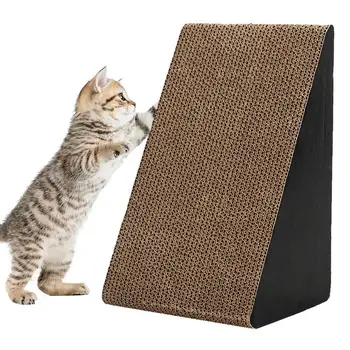 

Triangular Scratching Board Large Size Claws Grinding Cat Corrugated Paper Toy