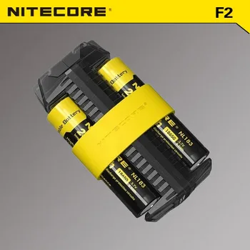 

100% Original Nitecore F2 Micro-USB Smart Battery Charger Charging Flexible Power Bank for Li-ion /IMR 26650 18650 Battery