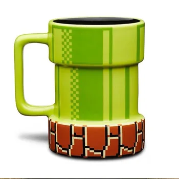

Creative Mug Pipeline Cartoon Apertures Pixel Mug coffee cups