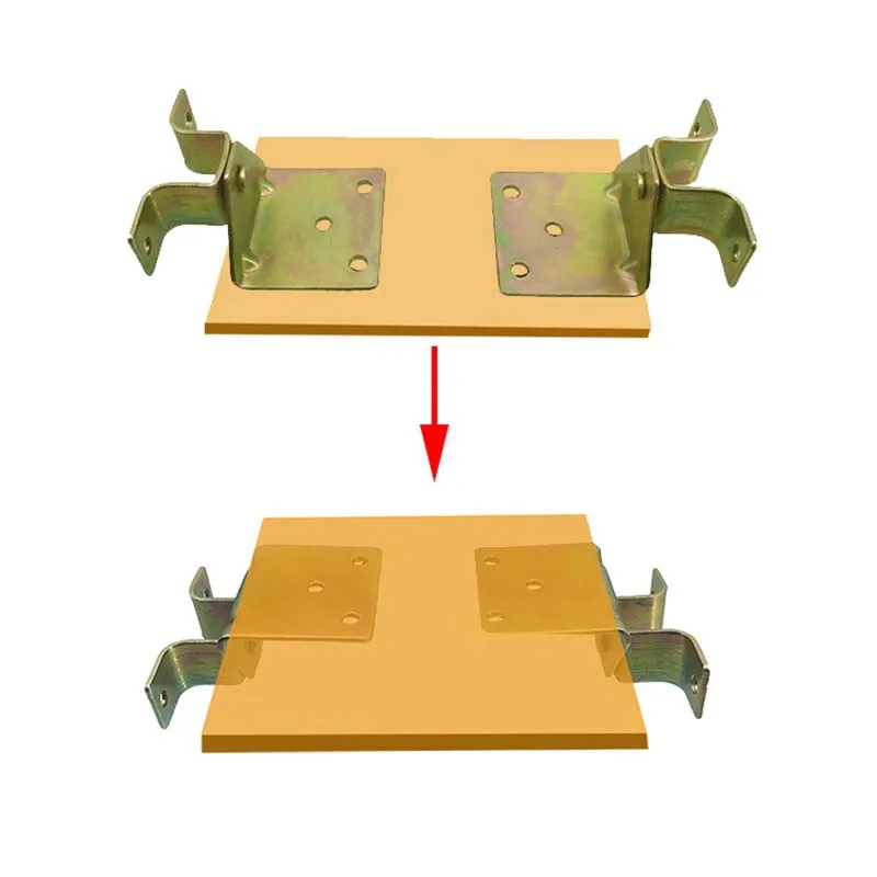 

Eettafel Bureau Vouwen Scharnier, 180 Graden Roterende Flap Onzichtbare Scharnieren, Kast Hardware Accessoires
