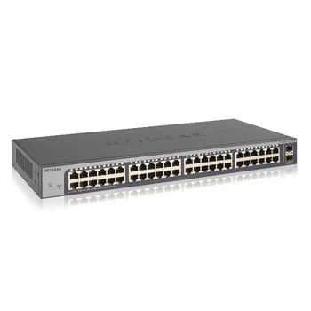

Netgear GS750E, Managed, L2, Gigabit Ethernet (10/100/1000), Rack mounting, 1U
