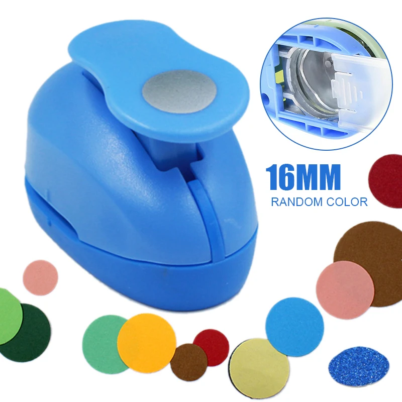 

16mm Medium Round Circle Shape Paper Craft Punch DIY Hole Punch Tool for Kids DIY Scrapbook Paper Cutter Embossing Puncher