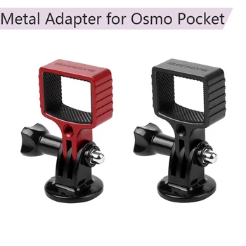 

Metal Extension Adapter for DJI Osmo Pocket Using with Selfie Stick Tripod Wrist Band Sucker Handheld Gimbal Camera Accessories