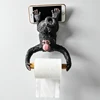 Cretive bathroom monkey tissue holder Roll holder Toilet paper holder Resin waterproof paper holder wall hanging  WY606 ► Photo 2/5