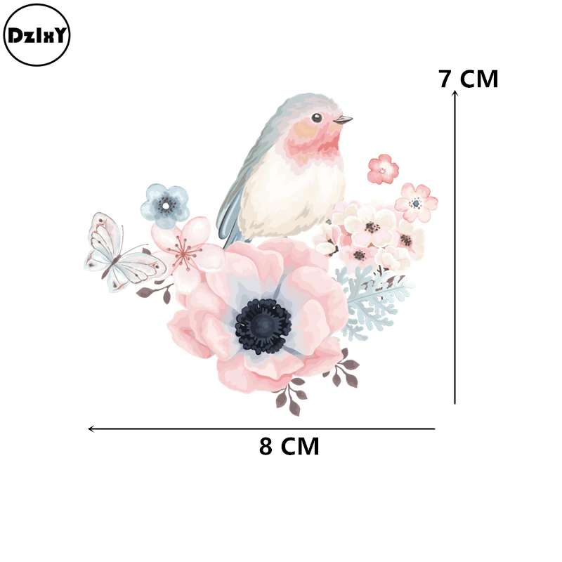 1-PCS-T-27 46 стилей) нашивки для детей с изображением животных, утюжок на теплопередаче полосатая бабочка-аппликация для поделок, футболка наклейки на заказ@ T - Цвет: 1-PCS-T-27