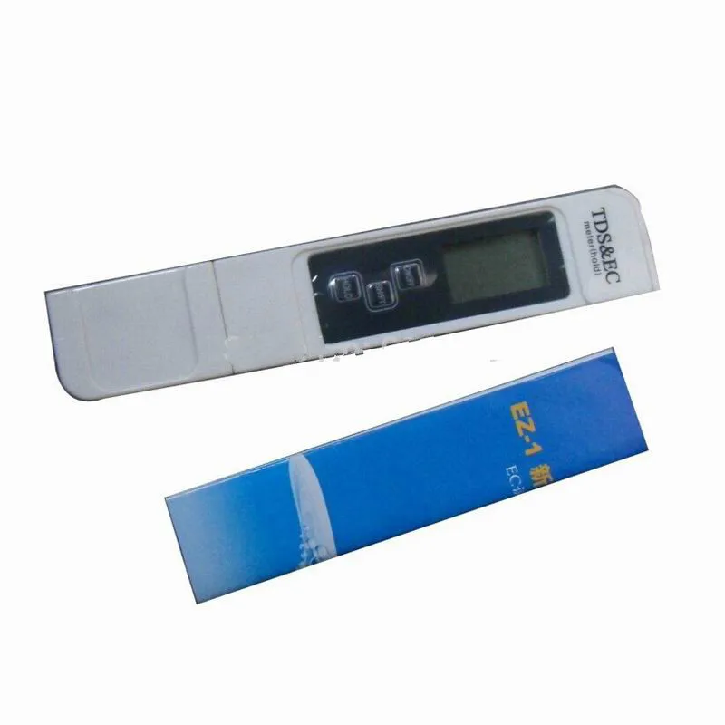 New TDS EC Meter Temperature Tester pen 3 In1 Function Conductivity Water Quality Measurement Tool TDS&EC Tester 0-9990ppm