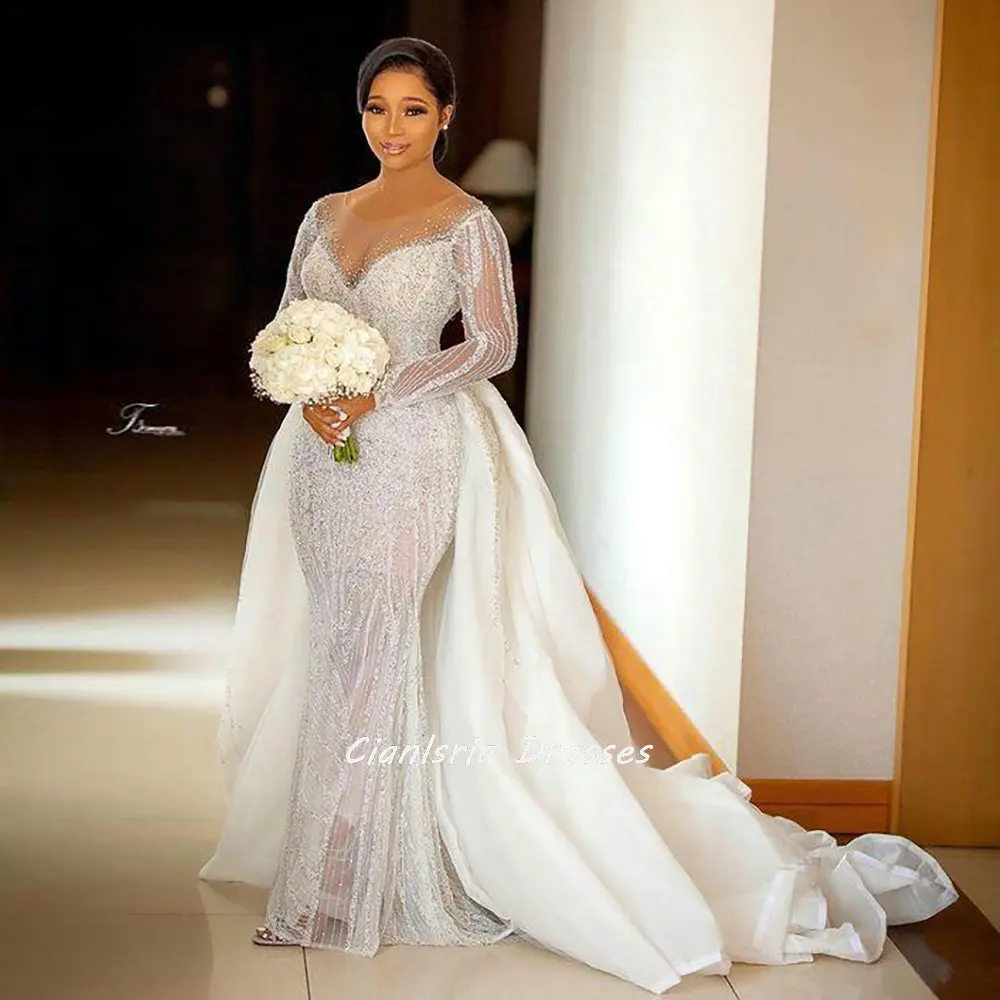 Diamond Mermaid Wedding Dresses