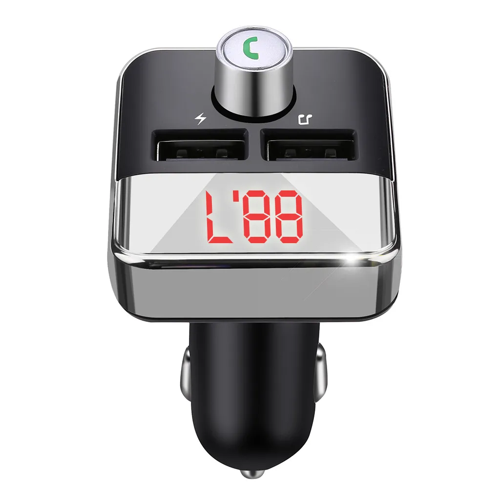 Bluetooth 3,0+ EDR автомобильный fm-передатчик беспроводной радио адаптер USB зарядное устройство MP3-плеер двойной USB быстрое зарядное устройство автомобильные аксессуары# PY10