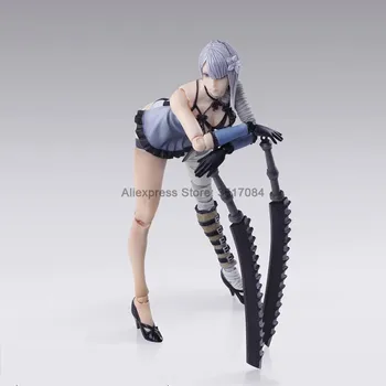 

Japan Game NieR Automata 2B Kaine Nier Assembled Movable Figure Change Face Collection Model Toy