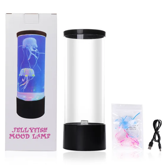 LED Jellyfish Lamp Bedside Night Light Color Changing Jellyfish Tank Aquarium Led Lamp Relaxing Mood Lights Lava Lamp Kids Gifts LED Jellyfish Lamp Bedside Night Light Color Changing Jellyfish Tank Aquarium Led Lamp Relaxing Mood Lights Lava Lamp Kids Gifts