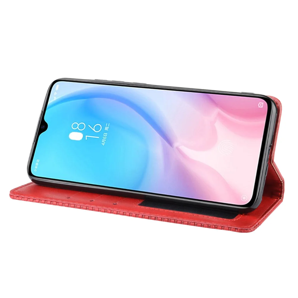 Магнитный винтажный кожаный чехол Премиум Coque для Xiaomi mi A3 mi A3 чехол 6,09 дюймов флип фривольный анти осенний чехол