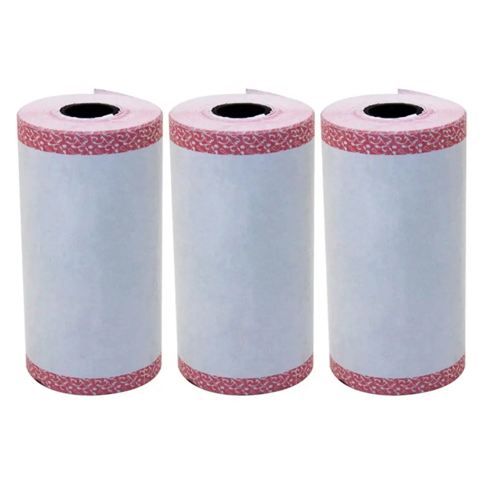 3 Red 57X30CM Мультфильм термобумага для печати Aron Alpha индивидуальность pпрактичные клеящиеся этикетки стикер для бумаги ang A6 A6S A8 термопринтер - Цвет: 3 Red 57X30CM