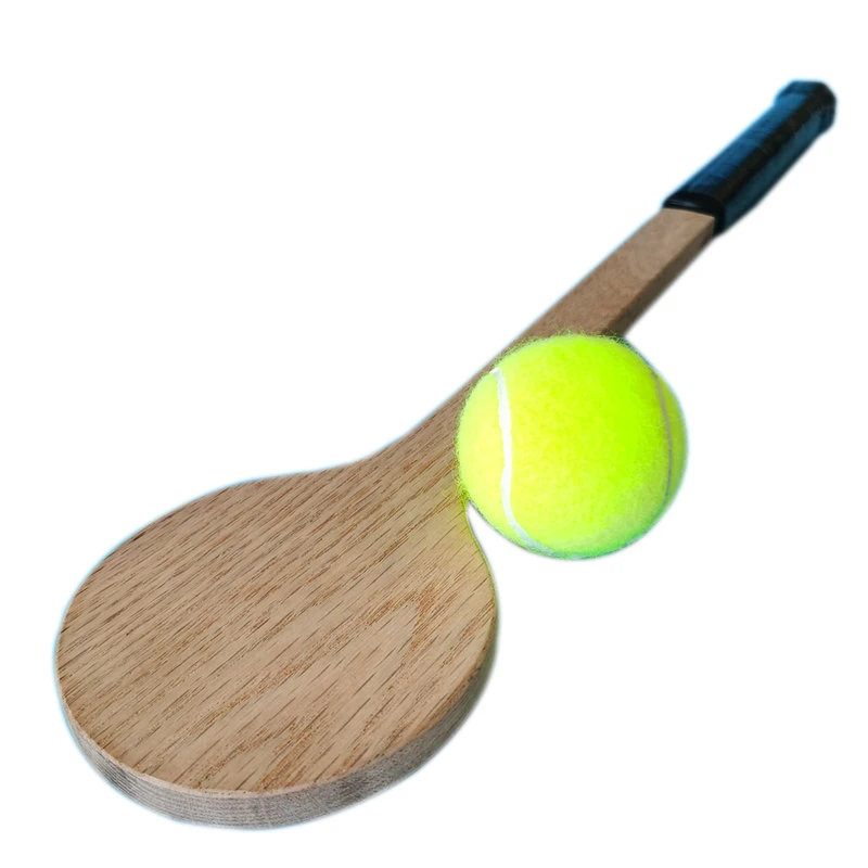 raquette de tennis en bois