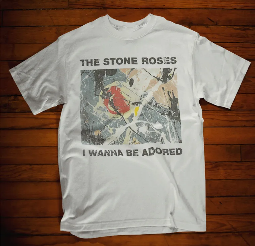 The Stone Roses *Self Titled Album Rock Band Black T-Shirt Size S M L XL 2XL 3XL
