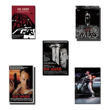 

M223 Hot DIE HARD movie poster film silk Art canvas Painting 12x18 24x36inch Print Room Pictures