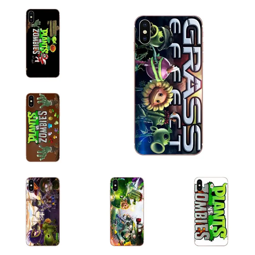 Soft TPU Stylish Case Plants Vs. Zombies For Huawei Honor Nova Note 5 5I 8A 8X 10 Pro 9X Moto G G2 G3 G4 G5 G6 G7 Plus | Мобильные
