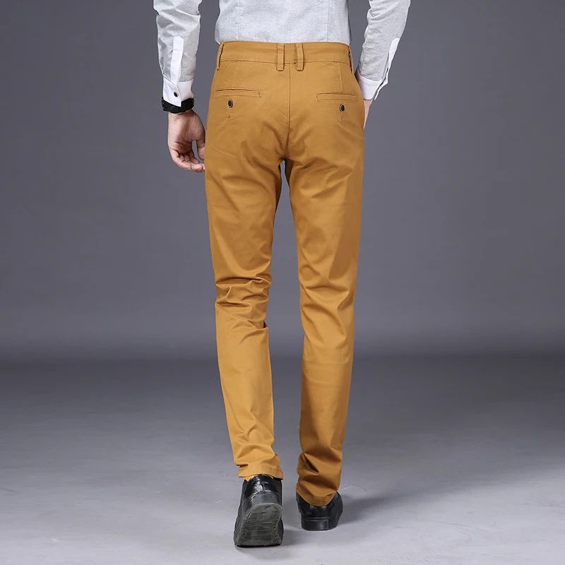 Mens Pants High Quality Cotton Casual 
