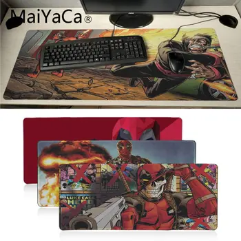 

Maiyaca Custom Skin Deadpool Rubber Mouse Durable Desktop Mousepad mouse mat high quality DIY picture with edge locking