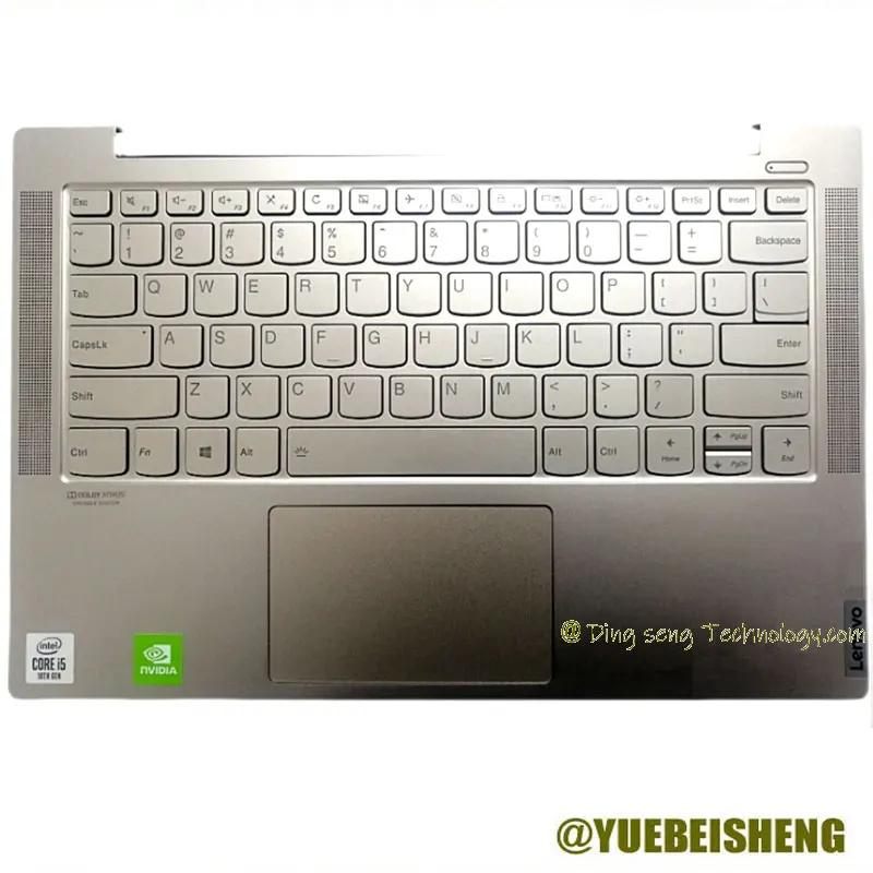 

Новинка для Lenovo YOGA S740-14 Yoga S740-14IIL S740-14IML palmrest клавиатура с верхней крышкой и сенсорной панелью