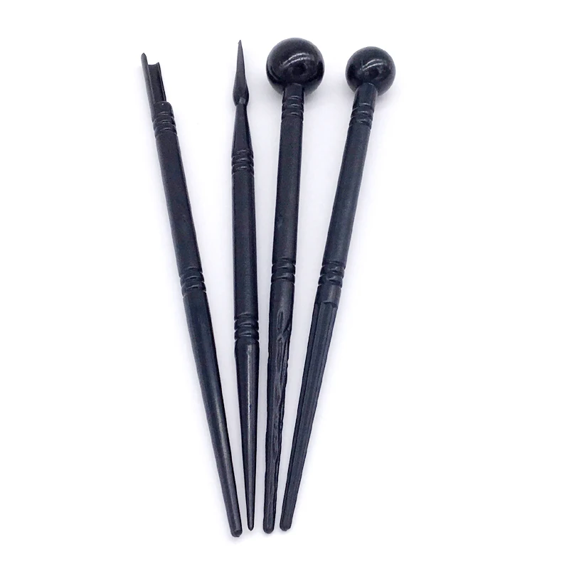 4 Pcs/Set Cake Carved Pens Flower Modelling Tools Fondant Cake Decorating Molds Tools Bakeware