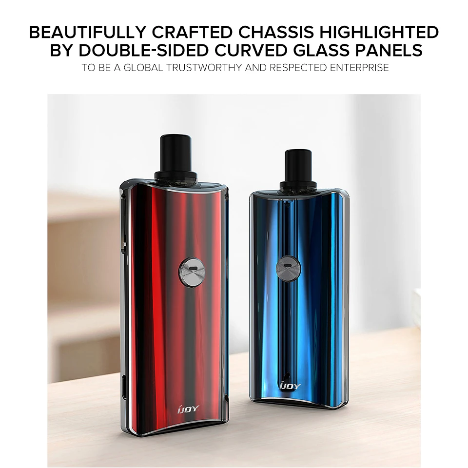 16 Вт IJOY Saturn Pod Комплект с 1100 мАч Vape Mod 3 мл SATURN картридж Топ заправка Танк VS Ijoy Neptune E сигареты