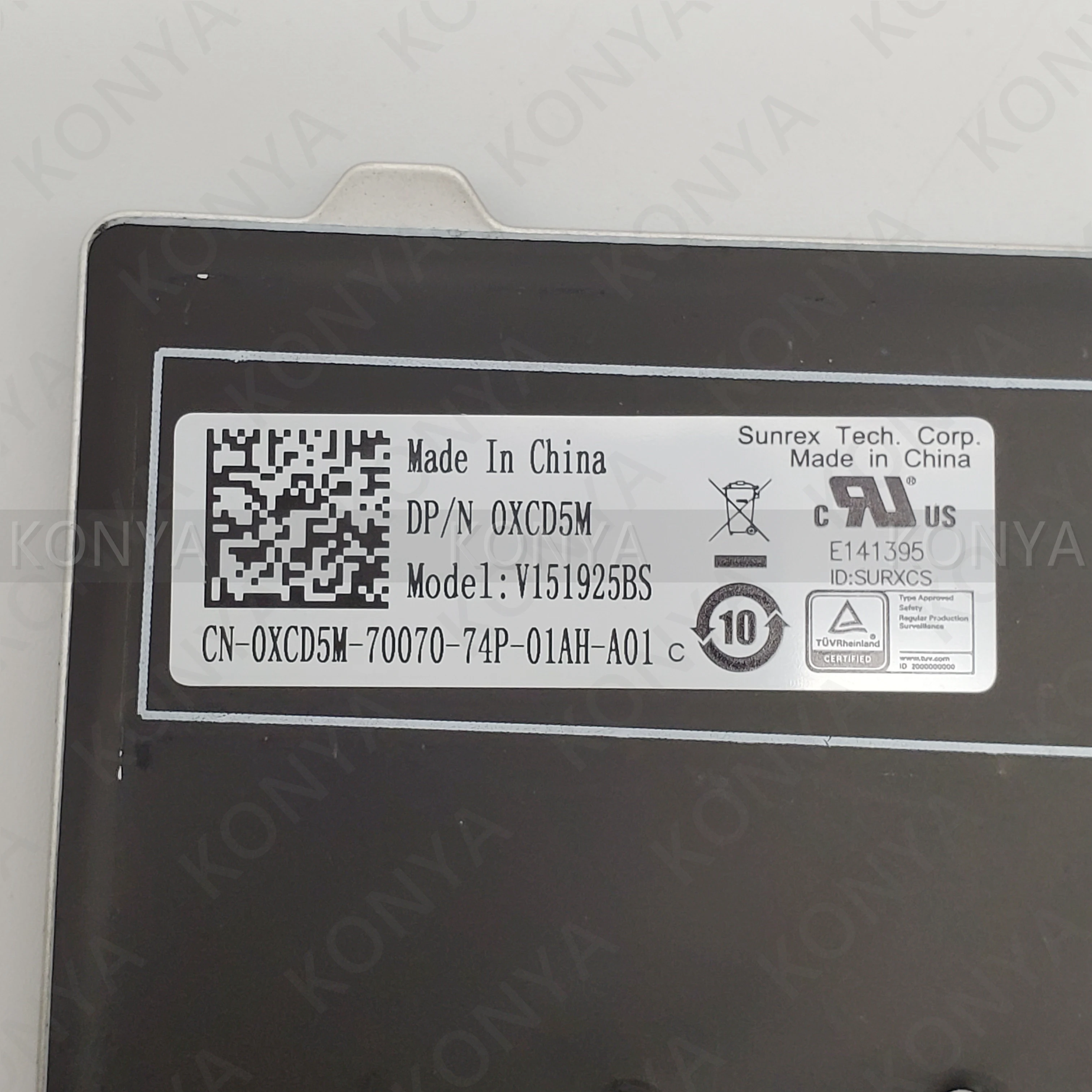 US клавиатура с подсветкой для Dell Latitude E5270 E7270 7275 XPS 12 9250 MJ8HY 0MJ8HY XCD5M 0XCD5M