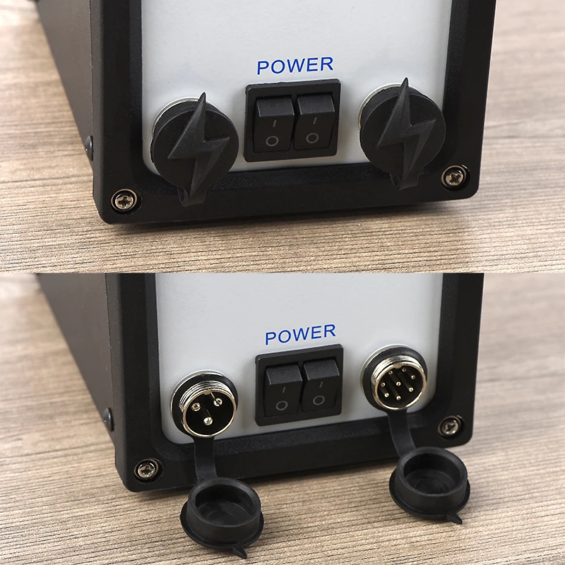 Паяльная станция JCD 2 в 1 SMD BGA жк цифровая паяльная 750 вт тепловая пушка сварочный