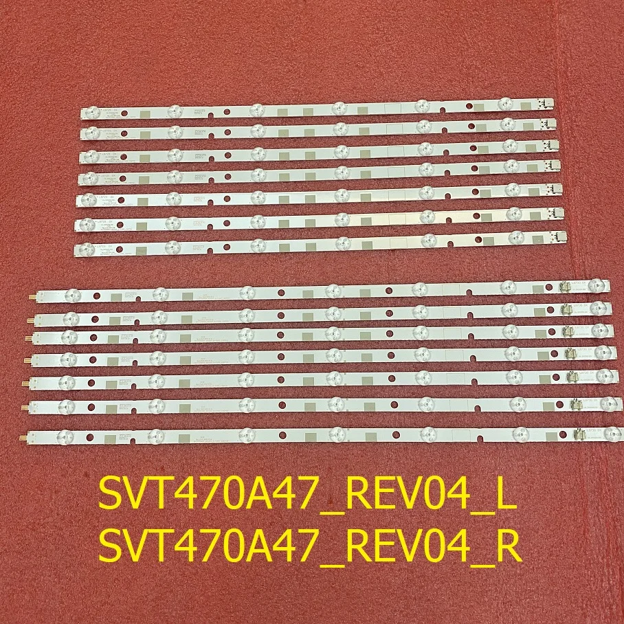 

Kit 14pcs LED Backlight strip for TV 47M7463D 47L7453DB 47L7453D 47L7463DG LC470DUK SG K2 SVT470A47 R L-Type