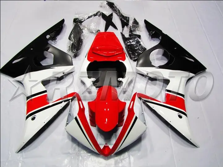 

3 Free Gifts New ABS motor Fairing Kit Fit For YAMAHA YZF-R6 2003 2004 2005 R6 03 04 05 Fairings custom red black white