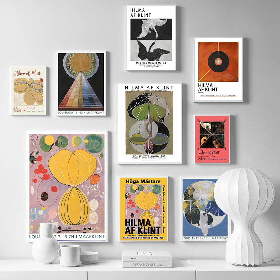 Hilma af Klint шведская Цитата Художественная печать вдохновляющий постер Швеция