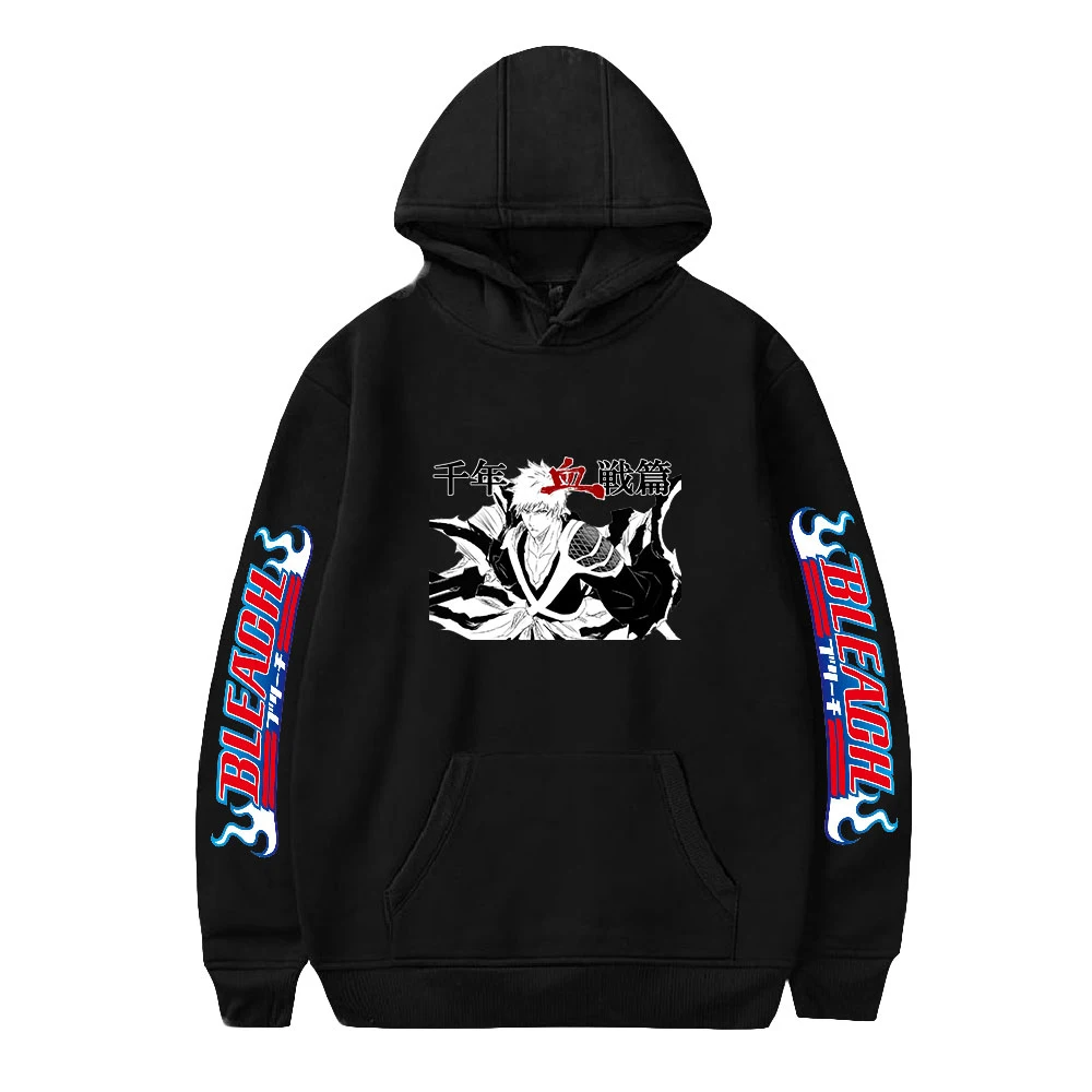 

2021 New Game Bleach 20th Anniversary II 2D Print Hooded Sweatshirt Women/Men Clothes Casual Hoodie Sweatshirt