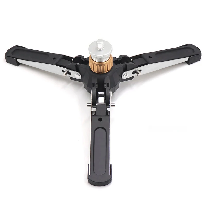  5KG Maxload Universal Video Monopod Stand Base Monopod Tripod Manbily Mini Three Feet Support for D