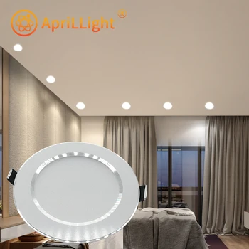 

LED Downlight 5W 9W 12W 15W Recessed Round LED Ceiling Lamp 220V 230V 240V Indoor Lighting Three color temperatures in one light