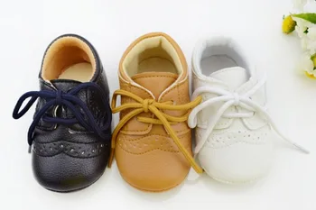 

Leather Baby First Walkers Antislip First Walkers For Baby Boy Girl Genius Baby Infant Shoes