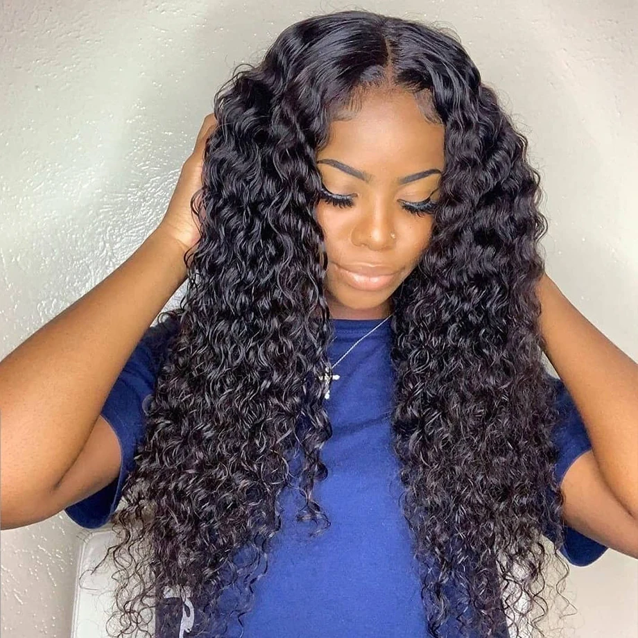 Onda de agua brasileña armadura del pelo 3 mechones mojado y ondulado corto largo virgen extensiones de cabello humano natural de 30 pulgadas ofertas de extensiones