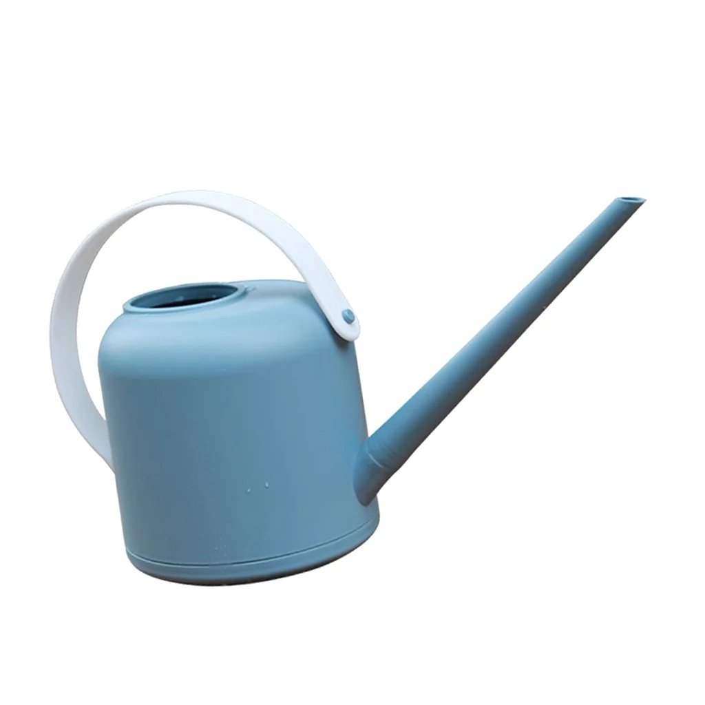 Long Spout Watering Can for Outdoor and Indoor House Plants- 1.8L / 61 oz Blue