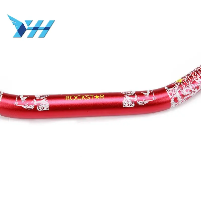 Красный 1 1/8 &quot28 мм руль ручка жир бар для Honda CRF50 CR80 CR85 CRF110 CR125R CR250R CR500R CRF150R мотоцикл